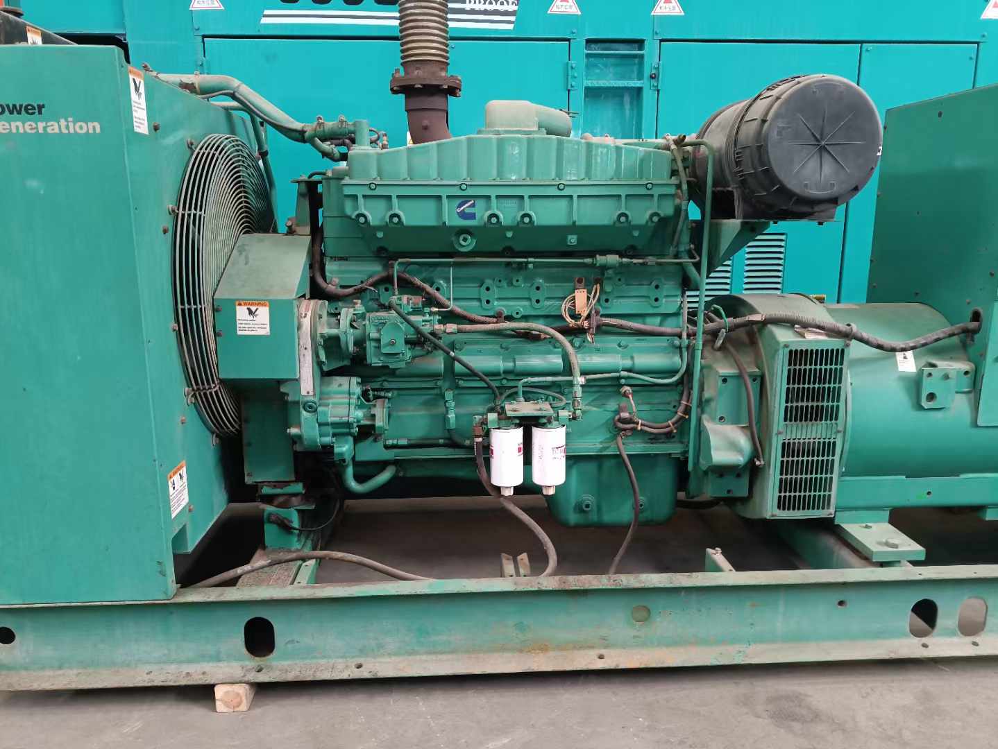湖口过载会对 600kW 柴油发电机组造成哪些损害?